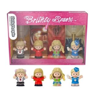 🤞Britney Spears Little People Collectible Set - Pink